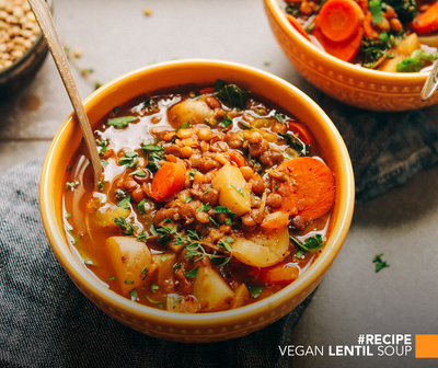 #Kitchenrecipe  Vegan Lentil Soup