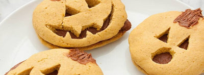 TRICK OR TREAT WITH PUMPKIN COOKIES