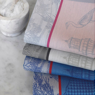 All About Damask Tea Towels