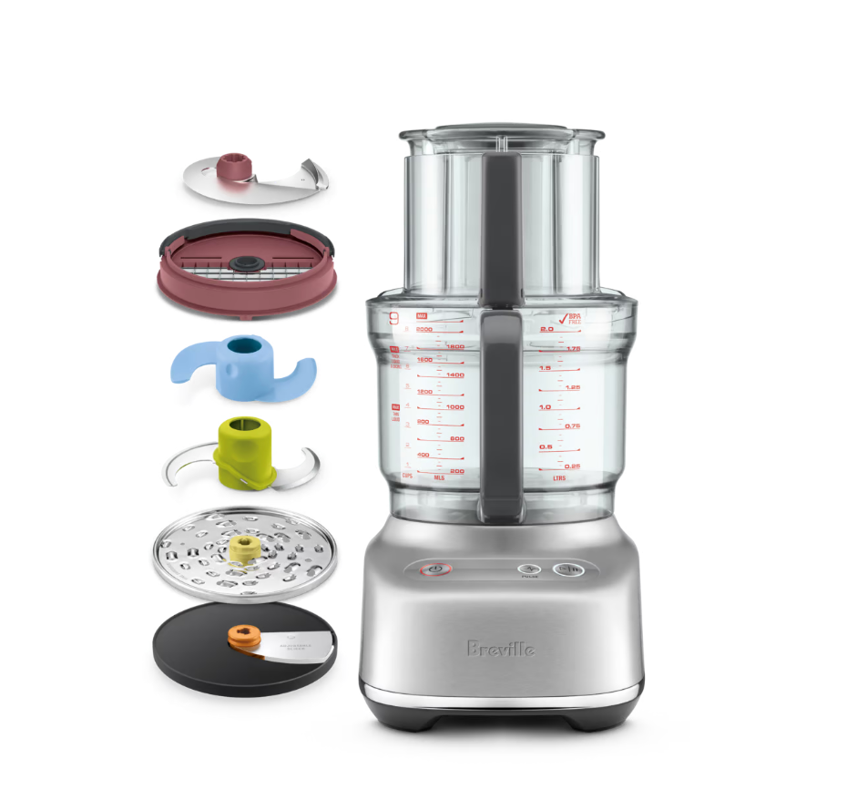 Breville Brushed Stainless Steel Paradice 9-Cups Food Processor - Kitchen Universe