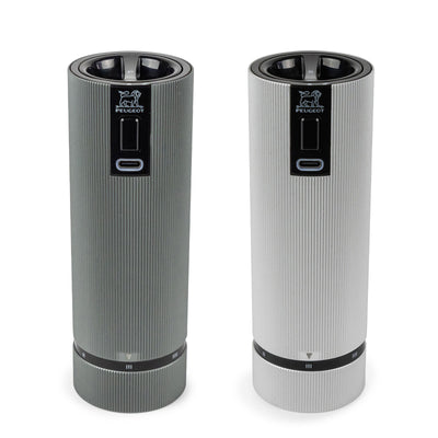 Peugeot Line Rechargeable u'Select Electric Pepper & Salt Mill Set, Gift Boxed - Kitchen Universe