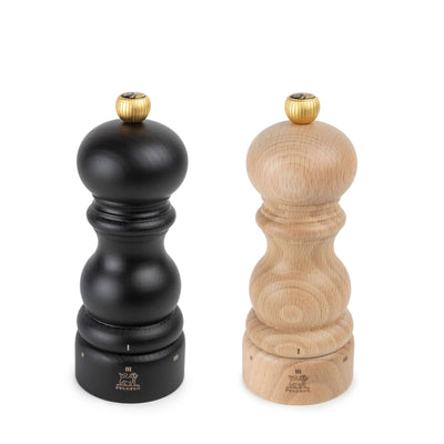 Peugeot Paris u'Select Pepper & Salt Mill Set, Chocolate and Natural 6-in - Kitchen Universe