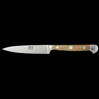 Gude Alpha Paring Knife With Oak Wood Handle, 8-in - Kitchen Universe