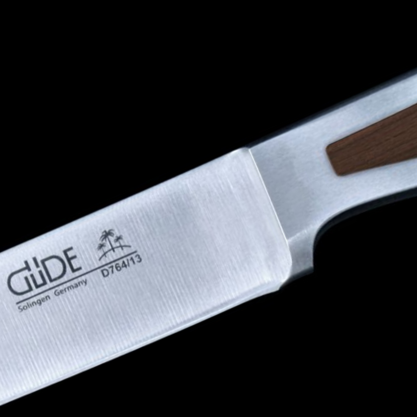 Gude Delta Paring Knife With African Black Wood Handle, 5-In - Kitchen Universe