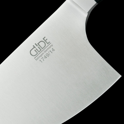 Gude Alpha Herb Knife With Black Hostaform Handle, 5-in - Kitchen Universe