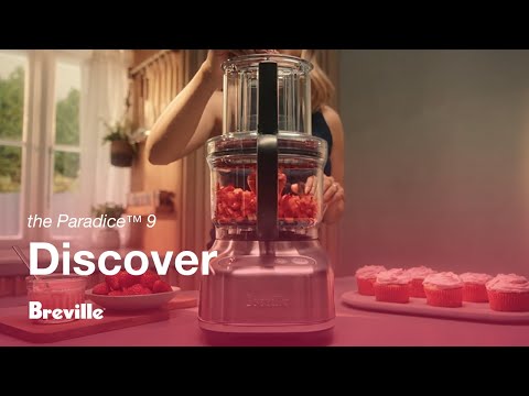 Breville Brushed Stainless Steel Paradice 9-Cups Food Processor