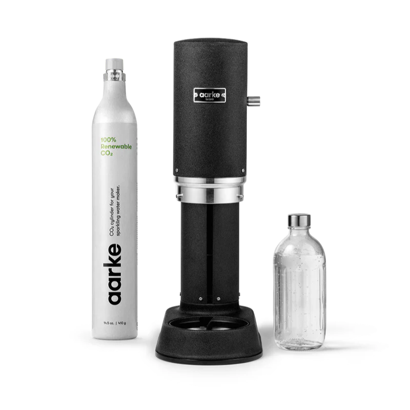 Aarke Carbonator PRO Matte Black CO2 Bundle | Kitchen Universe