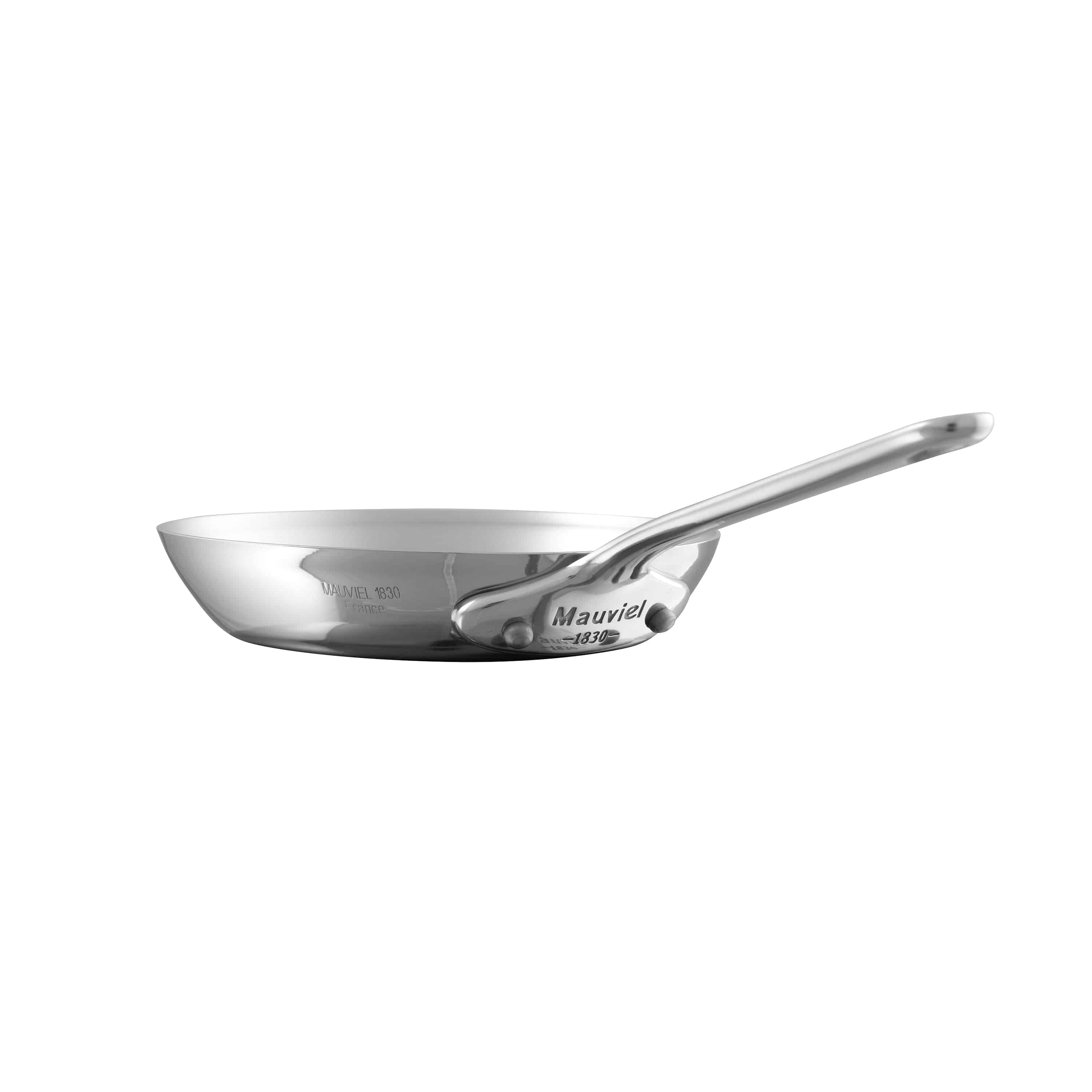 Mauviel M'Mini Stainless Steel Round Frying Pan, 4.7in Kitchen Universe