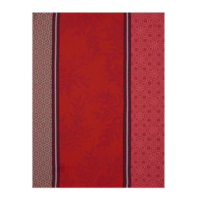 Le Jacquard Francais Luberon Tea Towel, 24 x 31-in, Red - Kitchen Universe