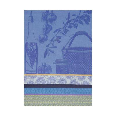 Le Jacquard Francais Saveurs De Provence Tea Towel, 24 x 31-Inches, Lavender Blue - Kitchen Universe