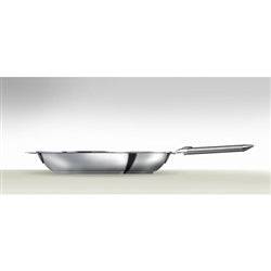 Cristel Strate L Brushed Stainless Non-Stick Fry Pan - Kitchen Universe