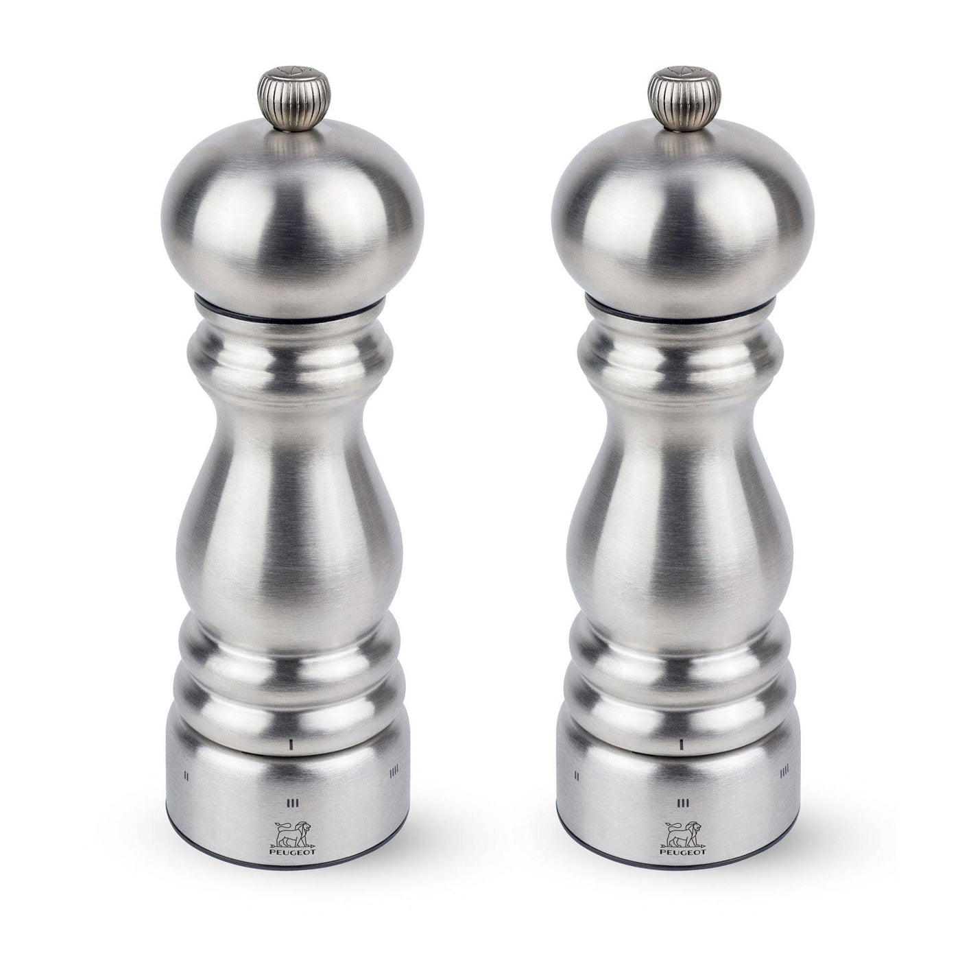 Peugeot Paris Chef u'Select Stainless Steel Pepper & Salt Mill Set, 7-in - Kitchen Universe