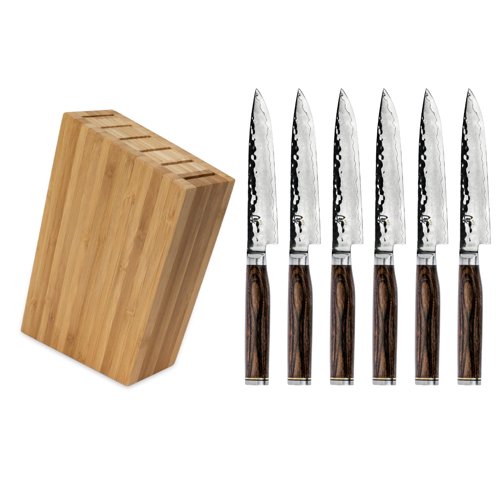 Shun Premier Blonde 7-Piece Knife Block Set
