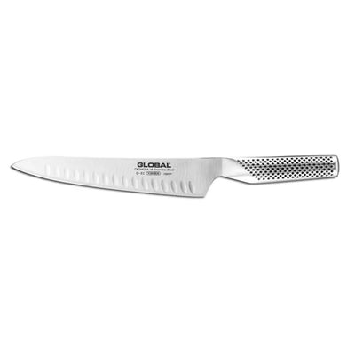 Global Classic Stainless Steel Hollow Ground Carving Knife, 8.25-Inches - Kitchen Universe