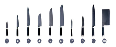 Michel Bras 10-Piece Knife Set - Kitchen Universe