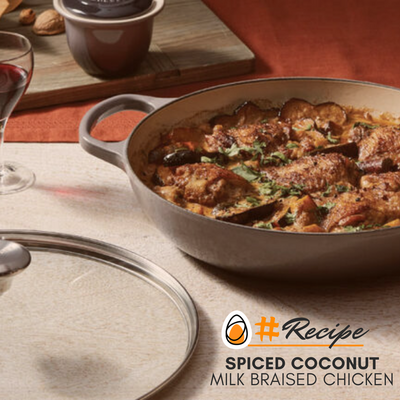#Kitchenrecipe Spiced Coconut Milk Braised Chicken