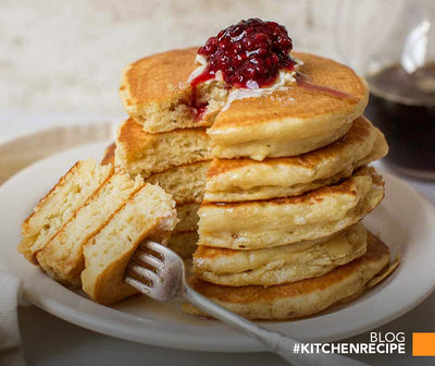 #Kitchenrecipe Fluffy and personalized pancakes