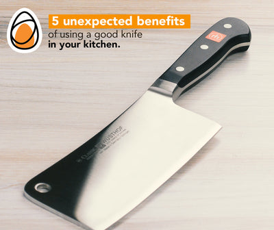 #kitchenHacks 5 unexpected benefits of using a good knife in your kitchen. 