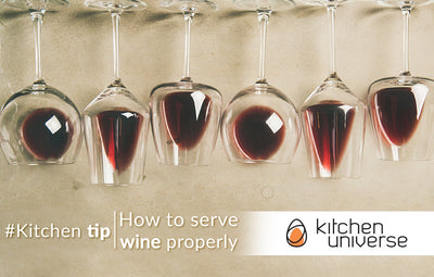 How to serve wine properly