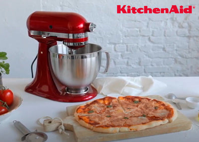 #KitchenRecipe Perfect Pizza Dough With KitchenAid