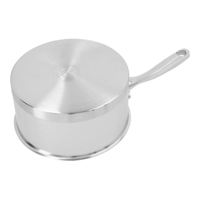 Demeyere Atlantis 7-Ply Stainless Steel Sauce Pan With Lid, 3.2-Quart - Kitchen Universe