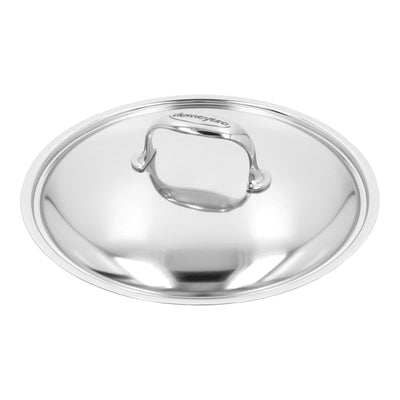Demeyere Atlantis 7-Ply Stainless Steel Sauté Pan With Helper Handle And Lid, 5.7-Quart - Kitchen Universe
