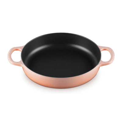 Le Creuset Signature Enameled Cast Iron Everyday Pan, 11-Inches, Peche - Kitchen Universe