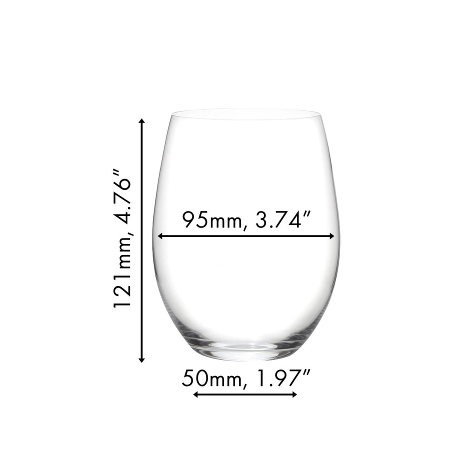Riedel The O Wine 2-Piece Cabernet/Merlot Tumbler Set, 20 Oz