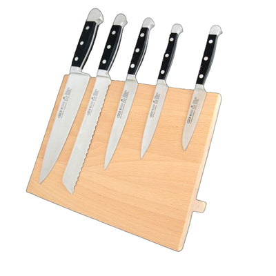 Gude Magnetic Knife Block, Beechwood - Kitchen Universe