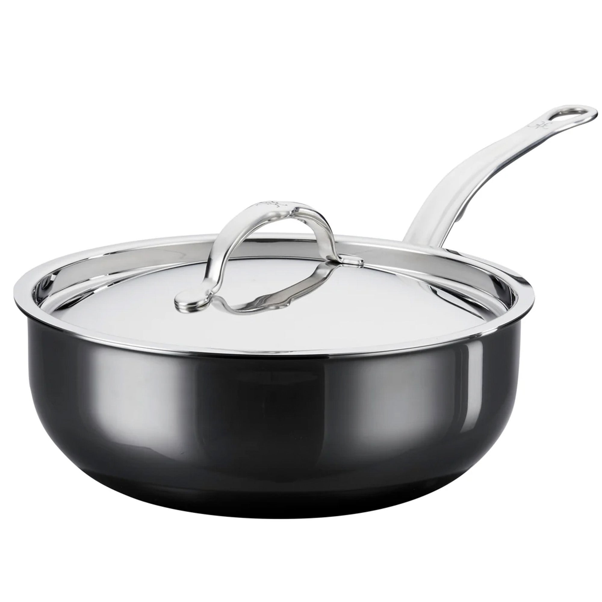 Hestan NanoBond Titanium Stainless Steel Essential Pan With Lid, 3.5-Q ...
