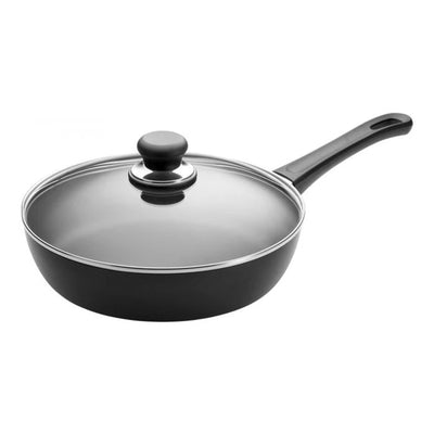 Scanpan Classic Induction Stratanium Saute Pan With Lid, 3-Qt - Kitchen Universe