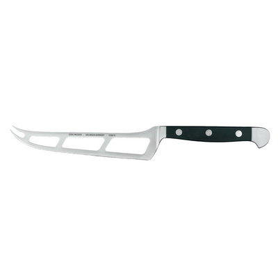 Gude Alpha Cheese Knife With Black Hostaform Handle, 6-In - Kitchen Universe