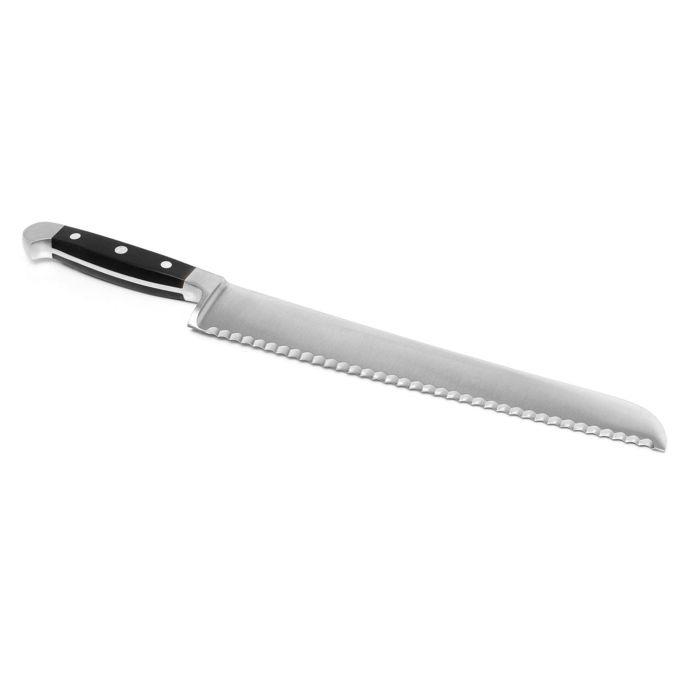 Gude Alpha Bread Knife With Black Hostaform Handle, 12-in - Kitchen Universe