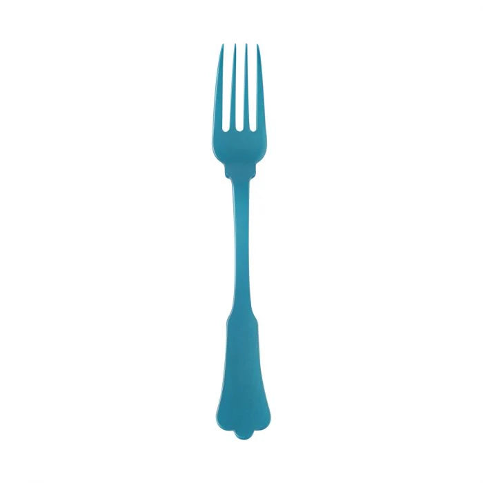 Sabre Honorine Cake Fork, Turquoise - Kitchen Universe