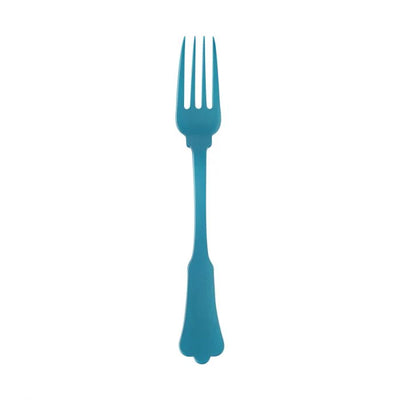 Sabre Honorine Cake Fork, Turquoise - Kitchen Universe