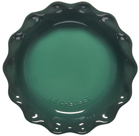 Le Creuset Heritage Pie Dish, 9-Inches, Artichaut - Kitchen Universe