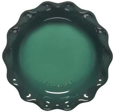 Le Creuset Heritage Pie Dish, 9-Inches, Artichaut - Kitchen Universe