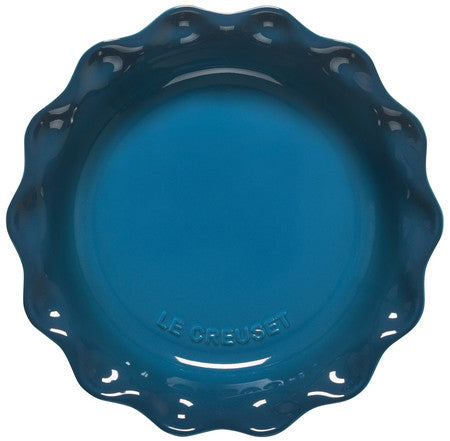 Le Creuset Heritage Pie Dish, 9-Inches, Deep Teal - Kitchen Universe