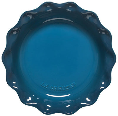 Le Creuset Heritage Pie Dish, 9-Inches, Deep Teal - Kitchen Universe