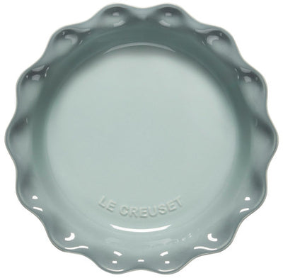 Le Creuset Heritage Pie Dish, 9-Inches, Sea Salt - Kitchen Universe