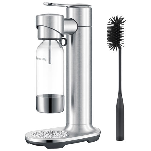 Breville Brushed Stainless Steel InFizz Aqua Soda Maker Without CO2