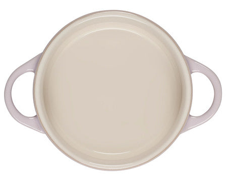 Le Creuset Stoneware Mini Round Cocotte, 8-Ounces, Shallot - Kitchen Universe