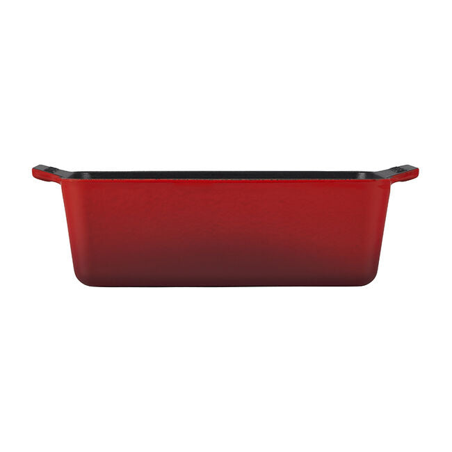 Le Creuset Signature Enameled Cast Iron Loaf Pan, 9 x 5-Inches, Cerise - Kitchen Universe