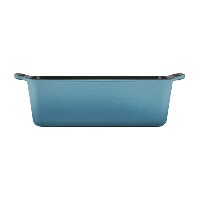 Le Creuset Signature Enameled Cast Iron Loaf Pan, 9 x 5-Inches, Caribbean - Kitchen Universe