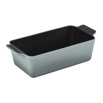 Le Creuset Signature Enameled Cast Iron Loaf Pan, 9 x 5-Inches, Sea Salt - Kitchen Universe