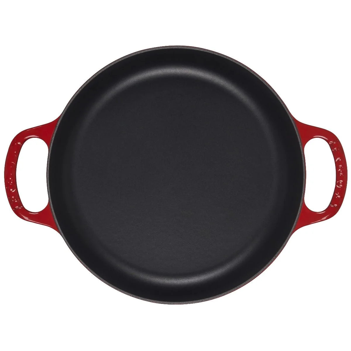 Le Creuset Signature Enameled Cast Iron Everyday Pan, 11-Inches, Cerise - Kitchen Universe