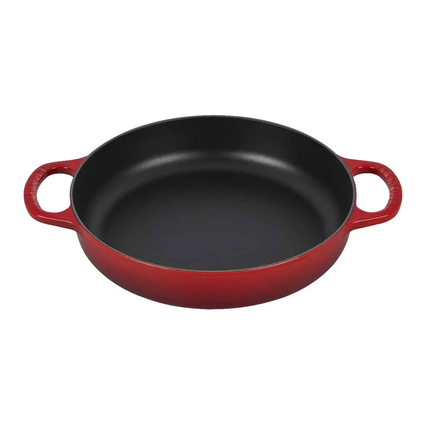 Le Creuset Signature Enameled Cast Iron Everyday Pan, 11-Inches, Cerise - Kitchen Universe