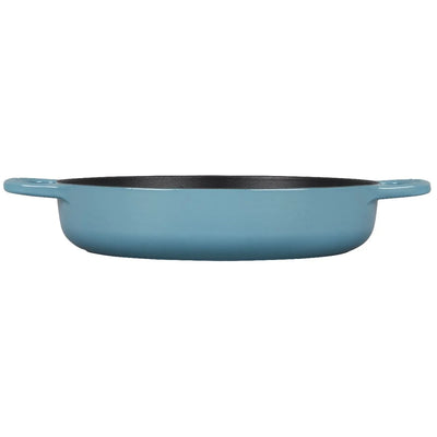 Le Creuset Signature Enameled Cast Iron Everyday Pan, 11-Inches, Caribbean - Kitchen Universe