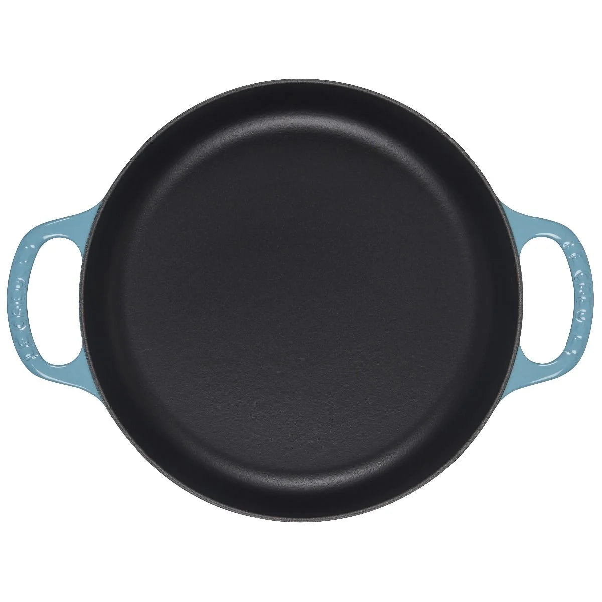 Le Creuset Signature Enameled Cast Iron Everyday Pan, 11-Inches, Caribbean - Kitchen Universe