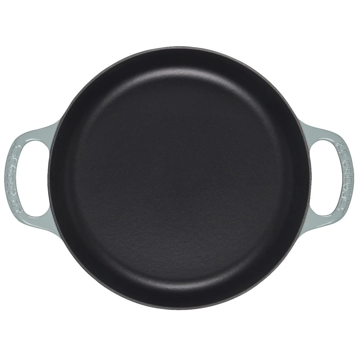 Le Creuset Signature Enameled Cast Iron Everyday Pan, 11-Inches, Sea Salt - Kitchen Universe